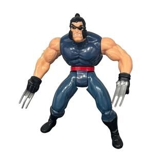 Vintage 1996 Eye Patch Wolverine X-Men Marvel Action Figure -Toy Biz Loose